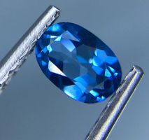 Topazio Blue! Einzigartig! VVS!!! (13)
