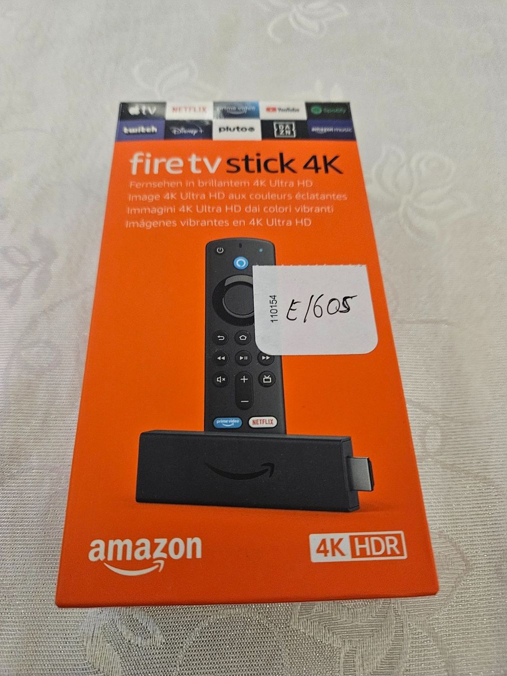 Amazon Multimediaplayer & Streamer: Amazon Fire TV Stick 4K - Passerelle Multimédia – Neu und originalverpackt aus Valentigney von OrigineProd