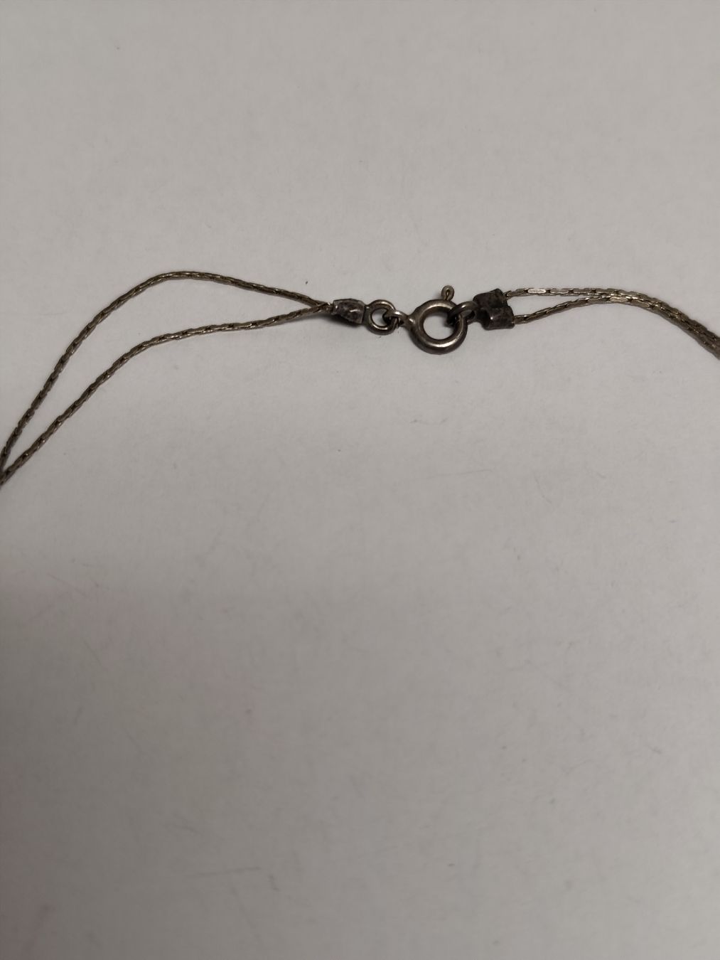 Ketten: Handgefertigtes Solid Silber Collier grünen Edelsteinen #A8 – Gebraucht aus Châtelaine von Tropic.Watch2 5