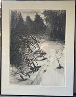 Kirsten Ribu. Winter im Wald
