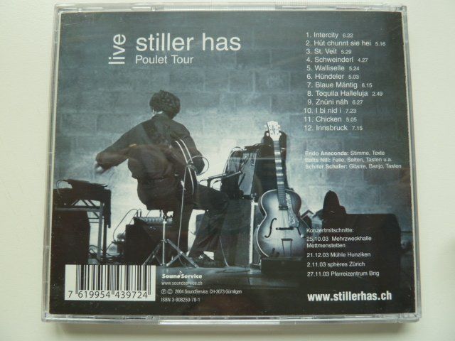 CDs: Stiller Has - Poulet Tour – D'occasion à Au ZH par sikoku 2