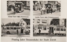 Zürich 50 Jahre Strassenbahn