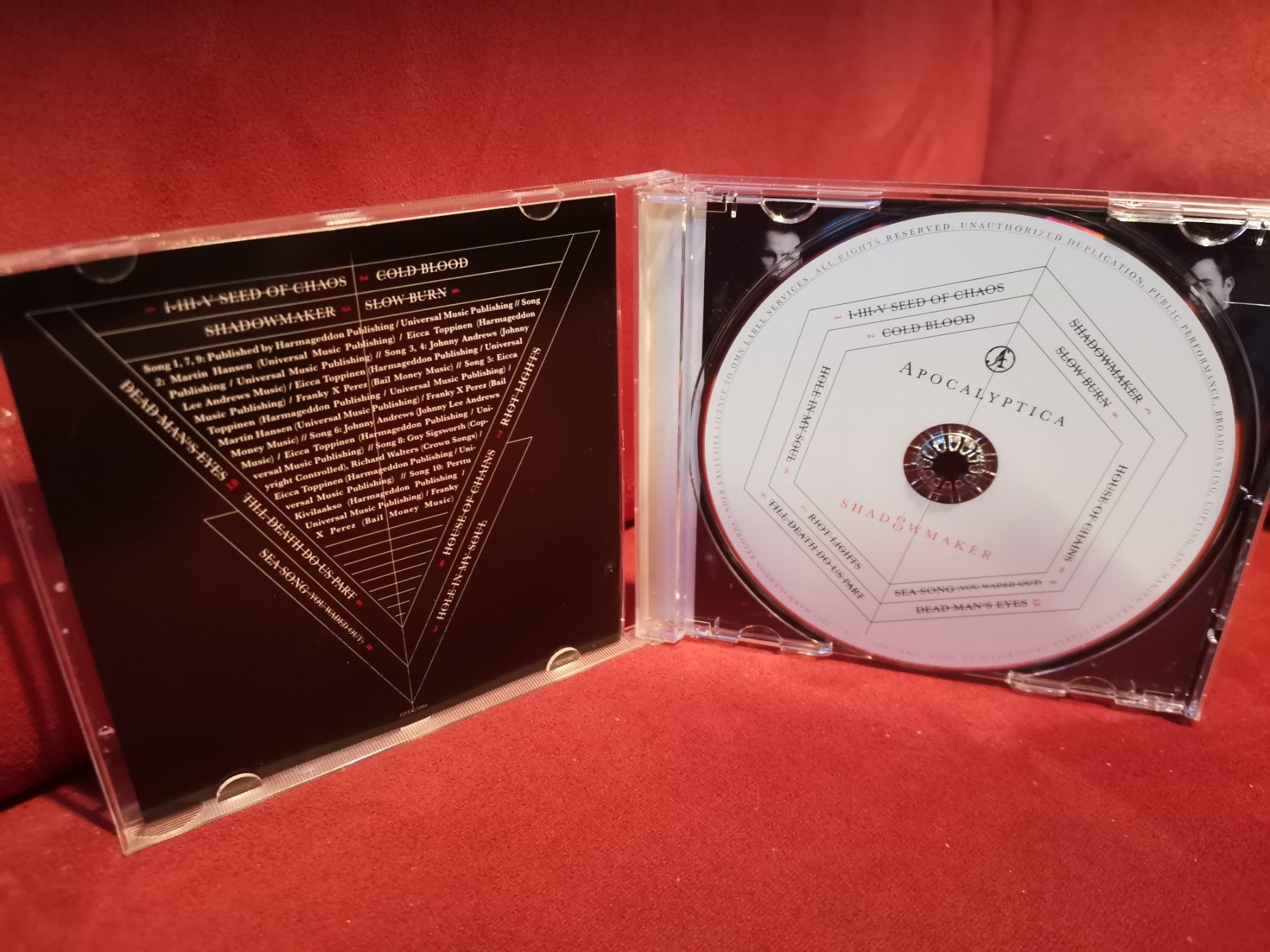 CD: Apocalyptica Shadowmaker CD Top Zustand – Usato da Zofingen venduto da noise123 2