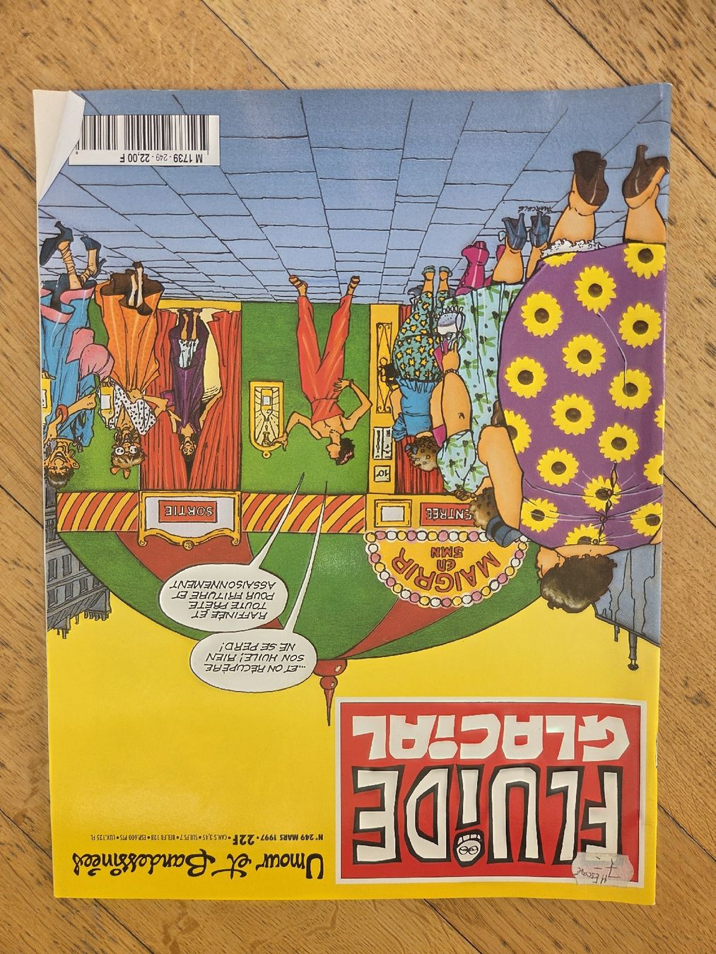 Fumetti: Fluide Glacial - Numéro 249, Mars 1997 – Usato da Territet venduto da Cenh