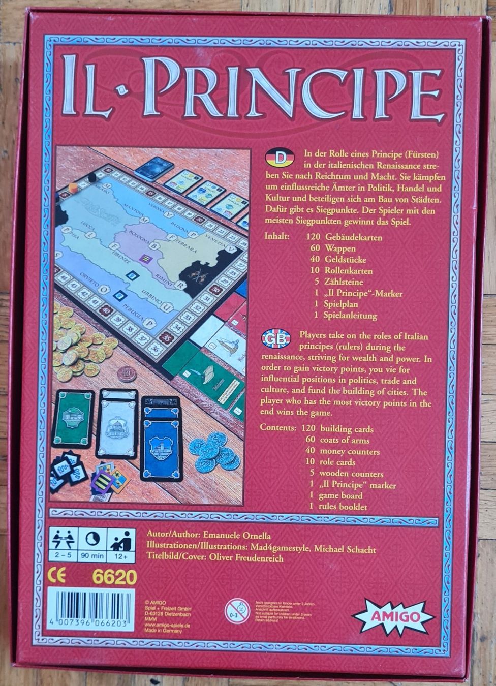 Giochi: Brettspiel "Il Principe" – Usato da Zürich venduto da Desmond01 1