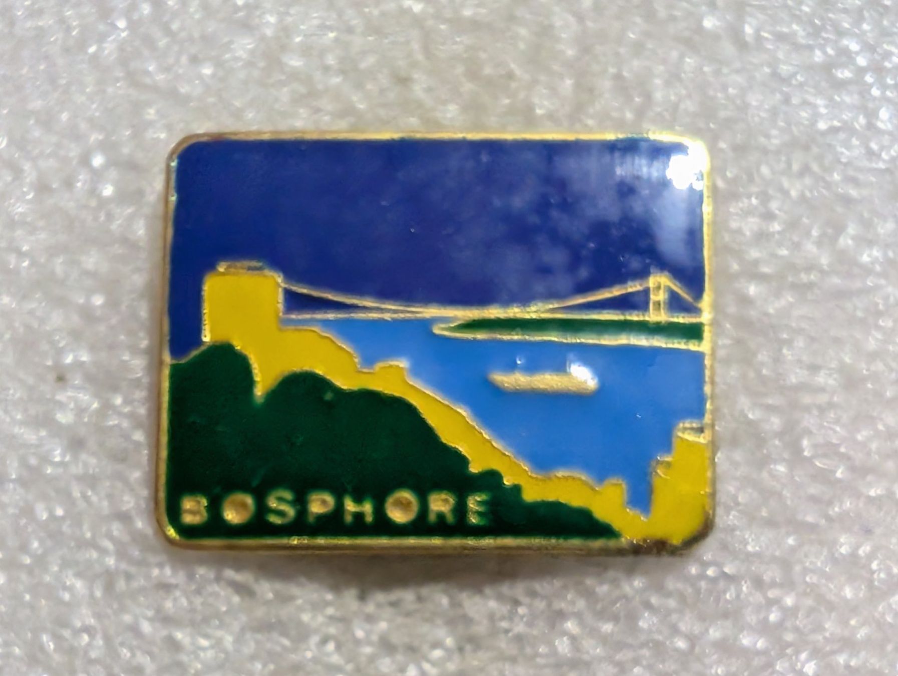 Placchette & Badge: Ansteckpin 231: Bosphore – Usato da Oppligen venduto da Pin-Fall-Shop