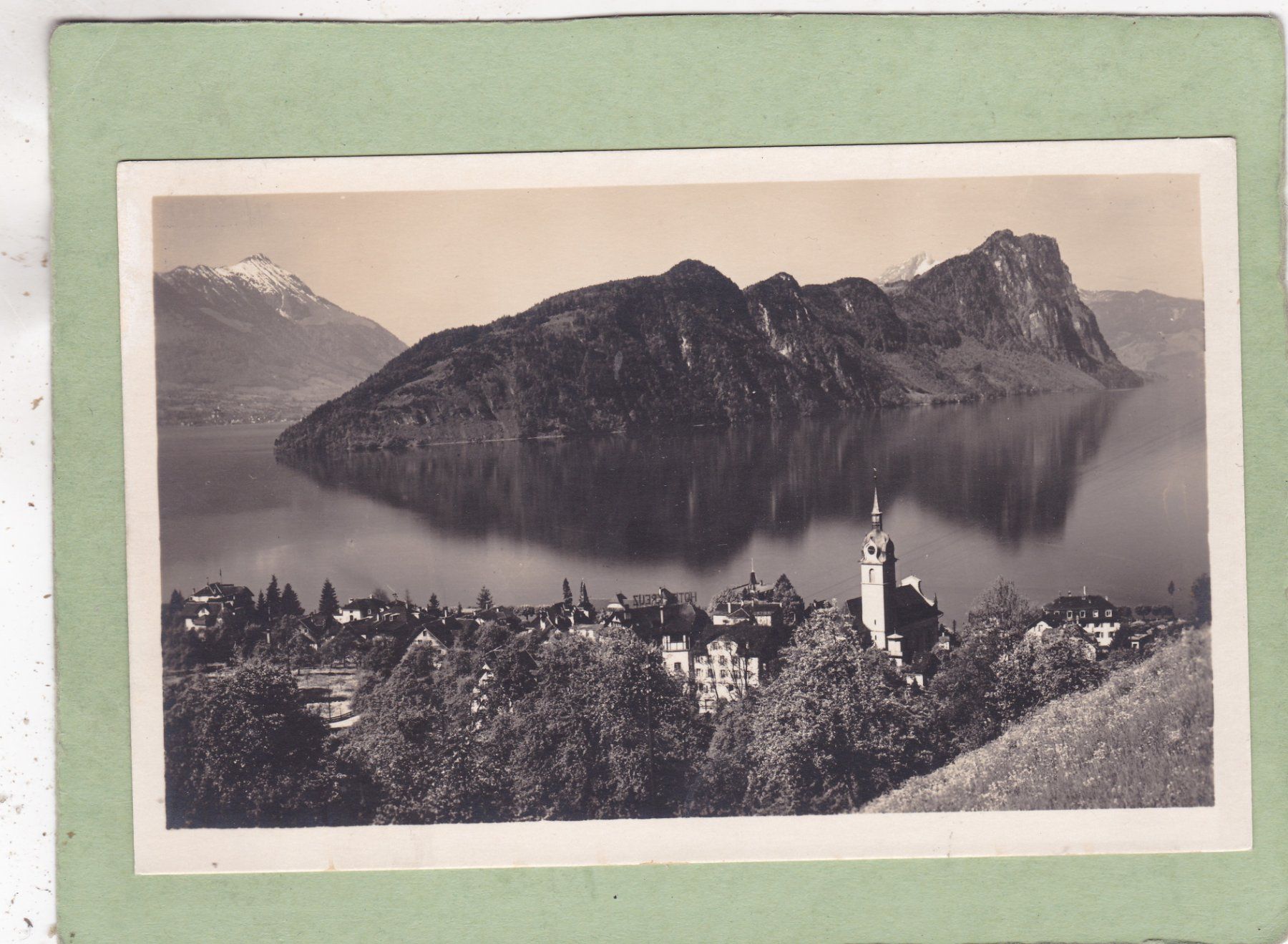 Ansichtskarten: Vitznau mit Bürgenstock – Gebraucht aus Herisau von Lisegrat2008