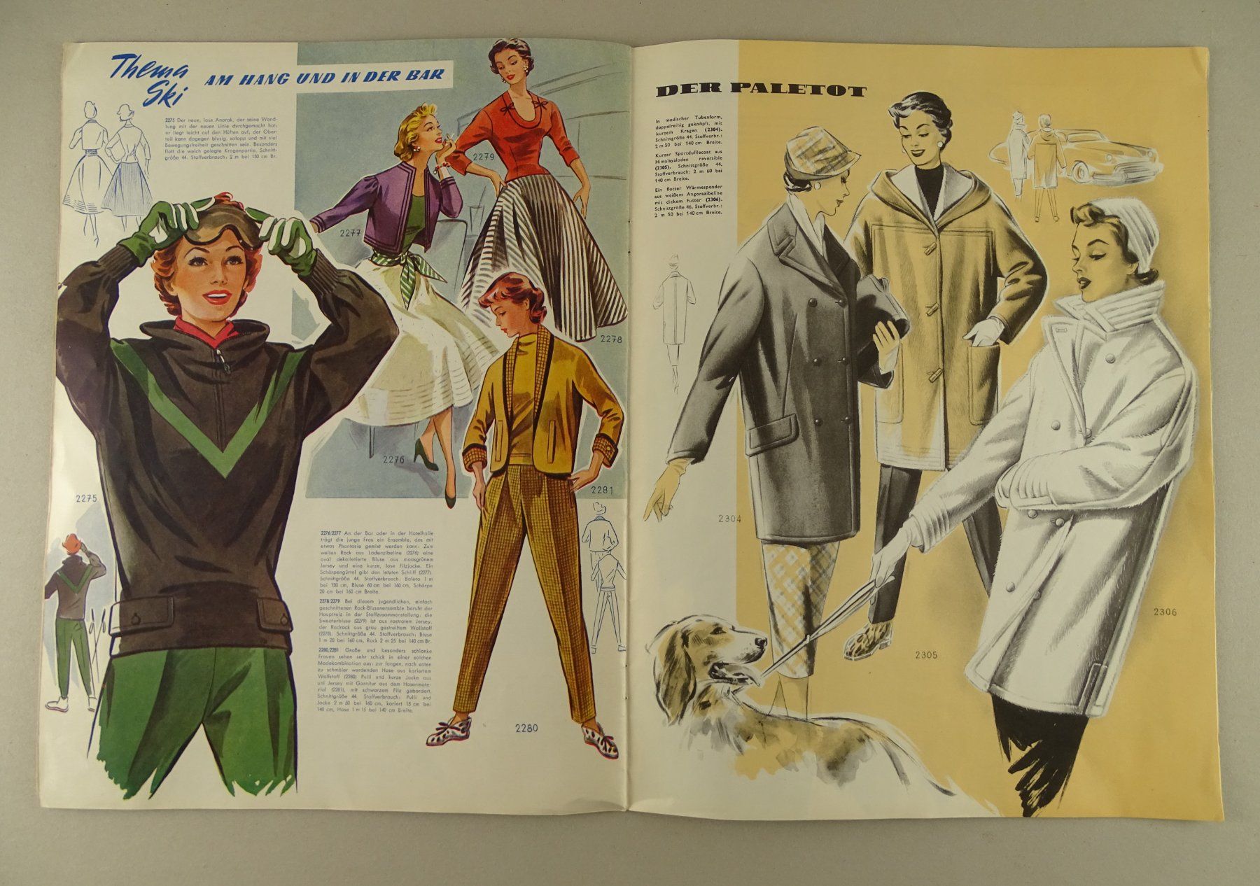 Livres: MODE, MODEZEITSCHRIFT STAR WINTER 1956 – D'occasion à Grüningen par Kartensammler 6