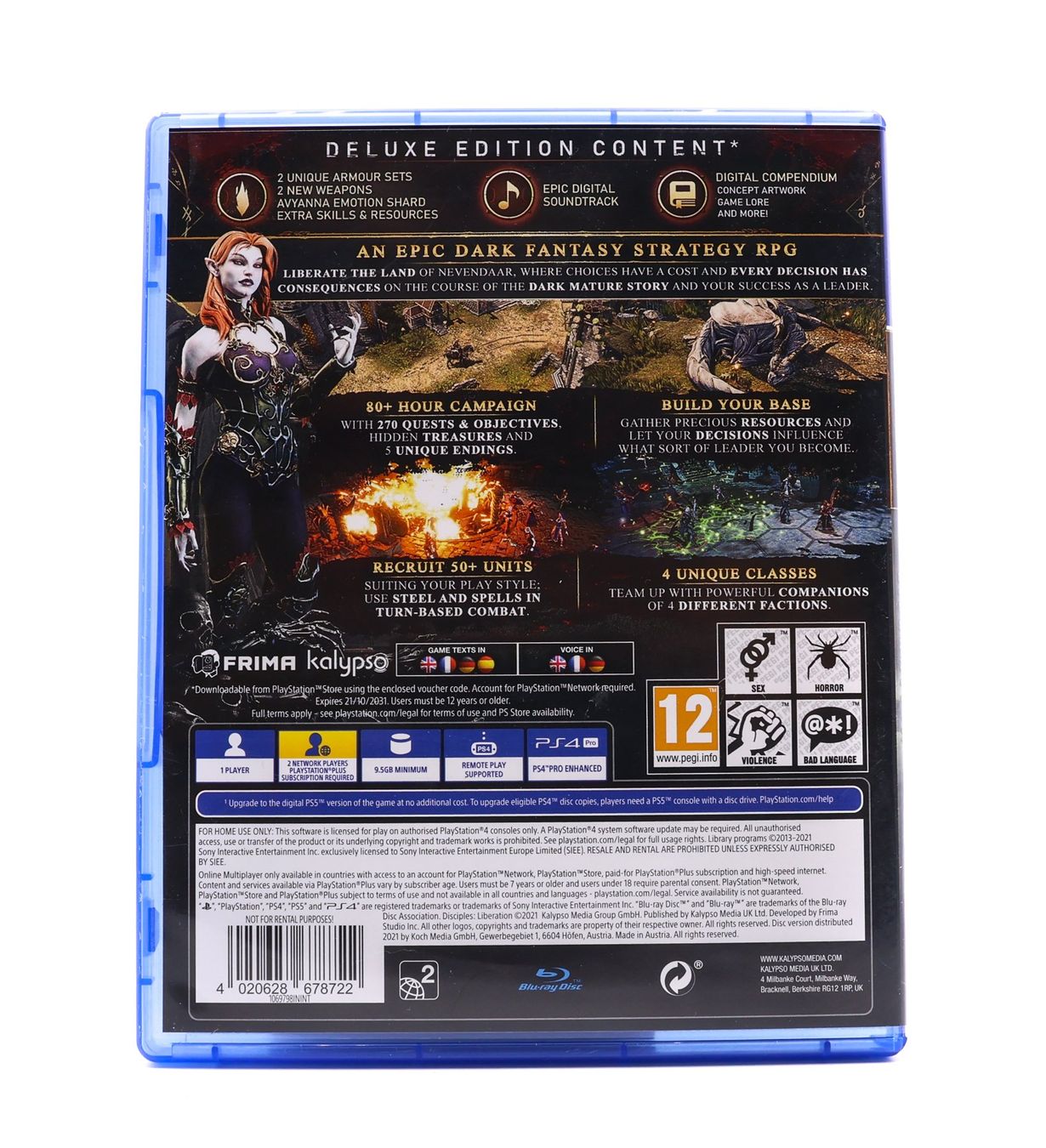 Giochi: Disciples: Liberation [Deluxe Edition]  - PS4 – Usato da Paudex venduto da dindeboy 1