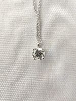 Diamant-Anhänger 1,50 ct laborgezüchtet, Platin Pt950