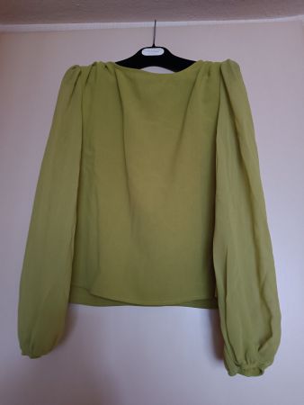 Bluse Langarm hellgrün