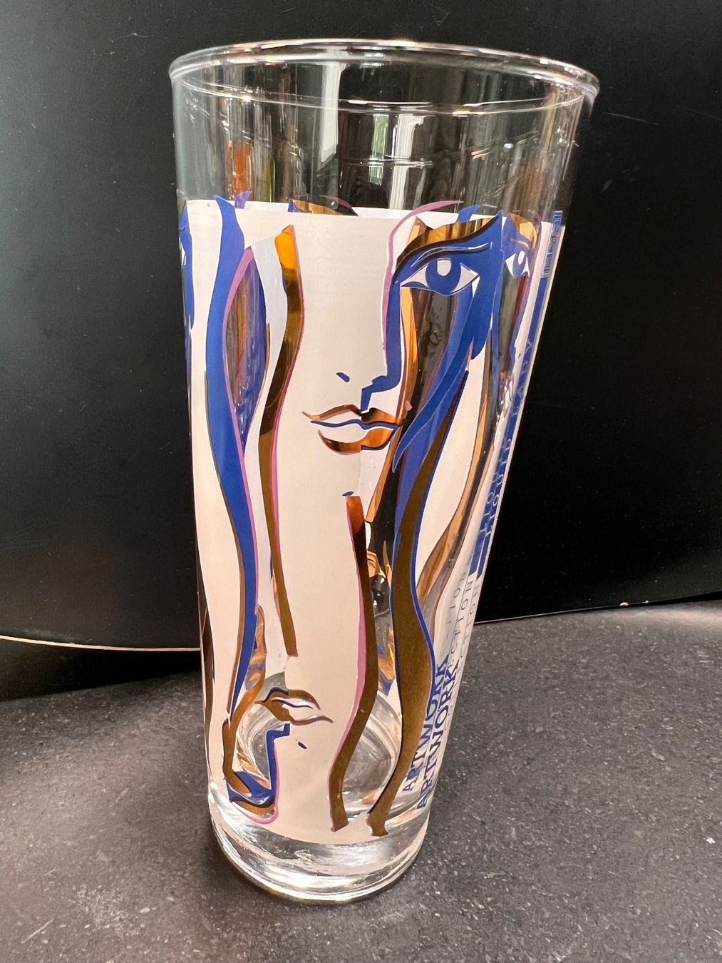 Bicchieri: Vintage RASTAL ARTWORK COLLECTION drinking glasses – Usato da Lausanne venduto da NYC67 8