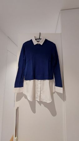 Sandro Damenbluse/pullover Gr.36aus Seide,Baumwolle,Kaschmir