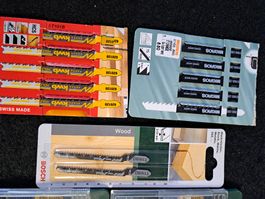 12 Stk. Stichsägeblätter Set Restposten Bosch migros kwb