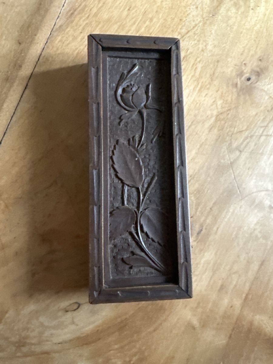 Barattoli: Bakelit Box, mit Rosen Dekor. – Usato da Frauenfeld venduto da aluma14 1