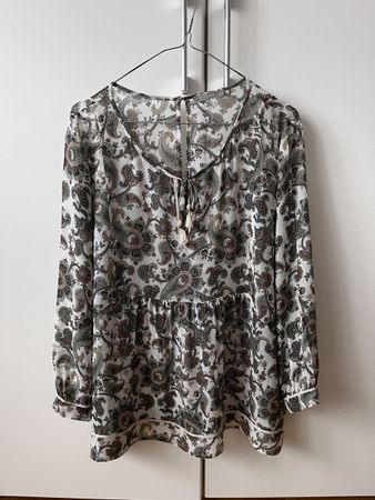 Tunikabluse NILE Paisley Gr.  L 100% Viskose