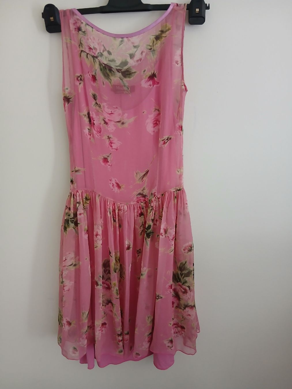 Max Mara Vestiti: Max Mara Studio Pink Silk Dress Floral – Nuovo (secondo la descrizione) da Wil SG venduto da tre_g2l7
