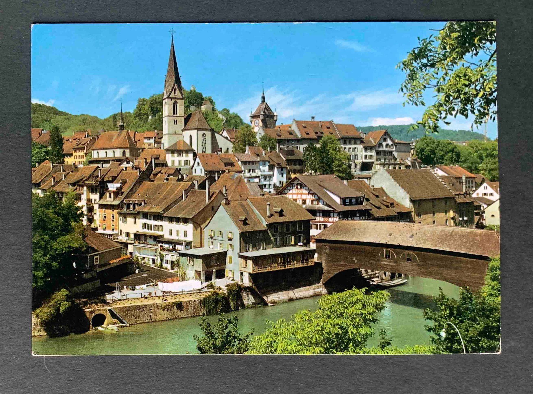Cartoline postali: AK BADEN Schweiz – Usato da Goldau venduto da artelier1