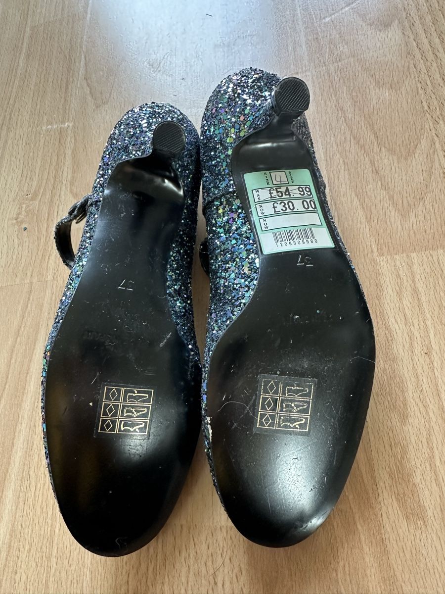 Scarpe da donna: Glitzer Schuhe, Gr. 37 ✨ – Nuovo (secondo la descrizione) da Zürich venduto da anita0120 4