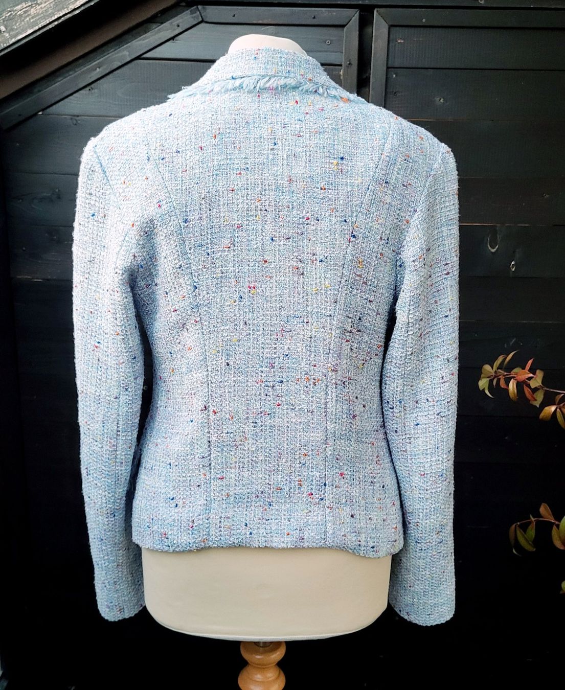 Completi & Tailleur: Costume bleu tweed – Nuovo (secondo la descrizione) da Fribourg venduto da VictoriaShop7 3