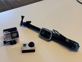 GoPro Hero 3+ Black + Zubehör und 32 GB MicroSD