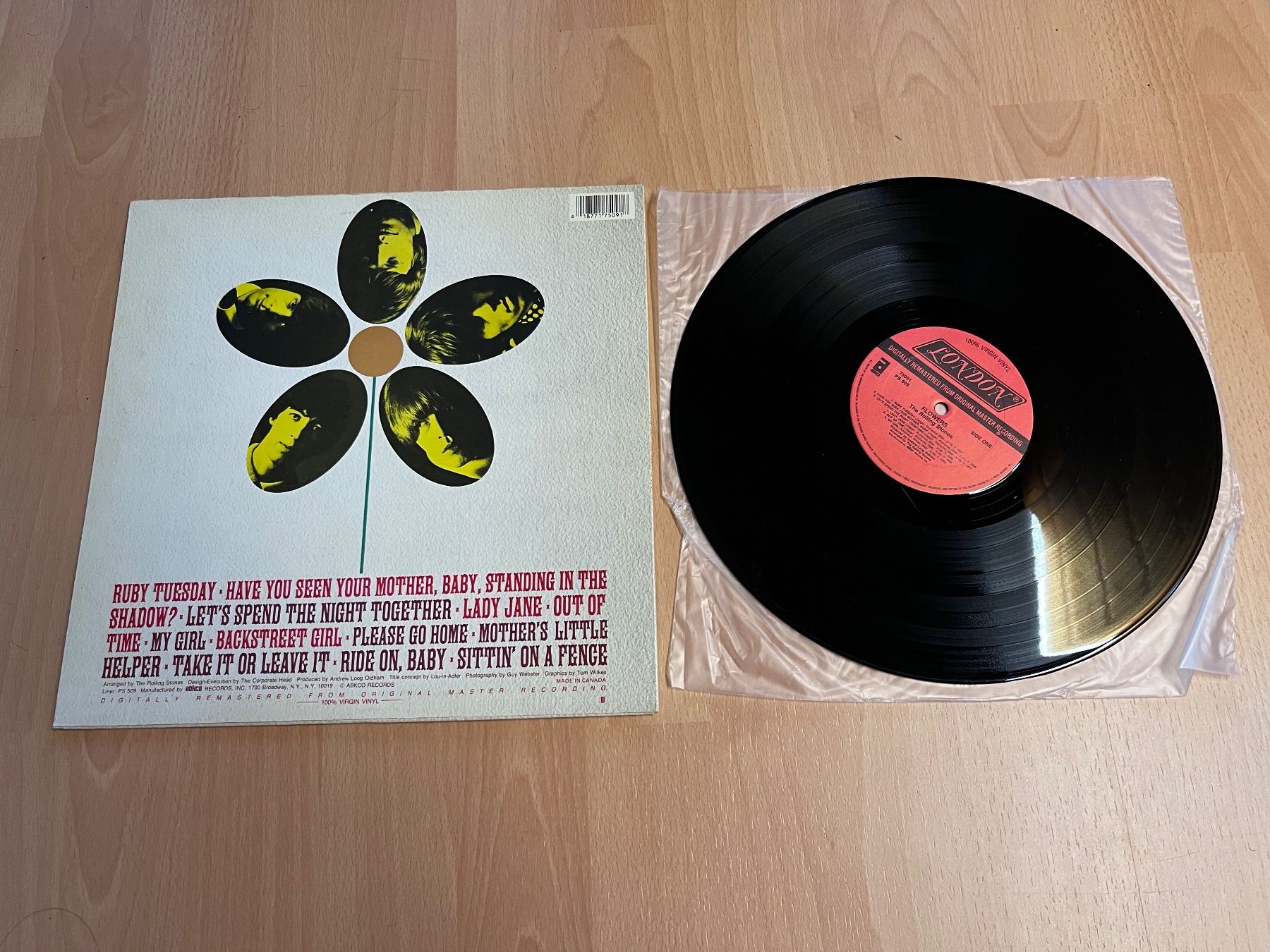 Dischi in vinile: Rolling Stones - Flowers – Usato da Giebenach venduto da Wurlitzer70 1