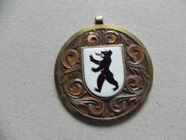 Medaille Schweiz Wappen Fahne ca. 1975 Kanton Appenzell IR