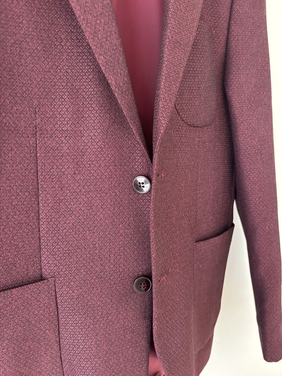 Completi: Burgundy Blazer - Size 48 – Nuovo (secondo la descrizione) da Zürich venduto da Grothschild 1