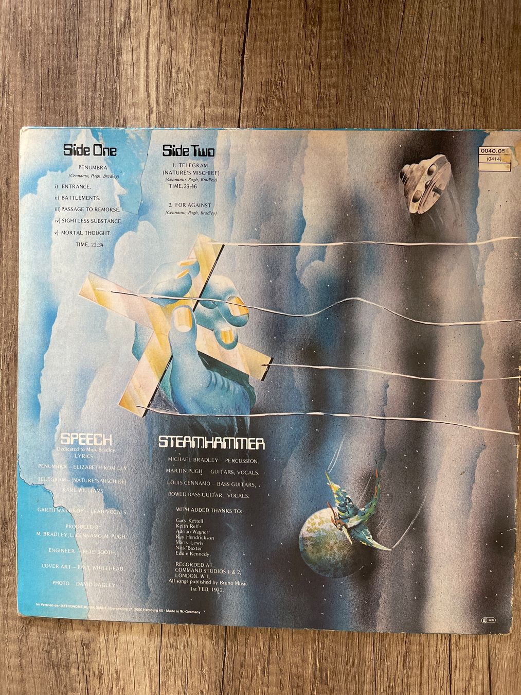 Dischi in vinile: A47/Steamhammer "Speech" – Usato da Frutigen venduto da Philippe_jsp 1