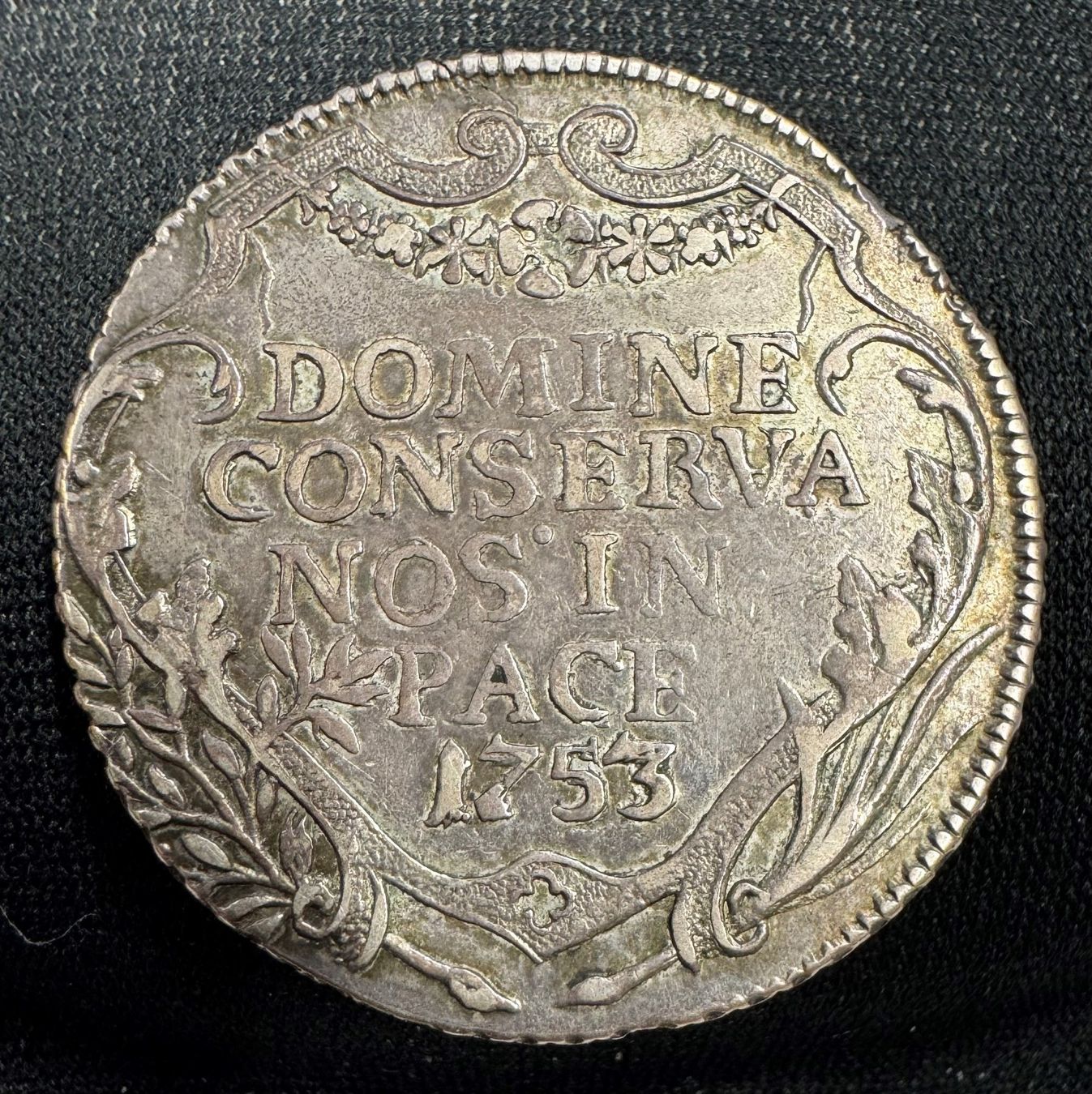 Tutti le monete: Zürich - 1/2 Taler 1753 – Usato da Meilen venduto da coins4sale 1