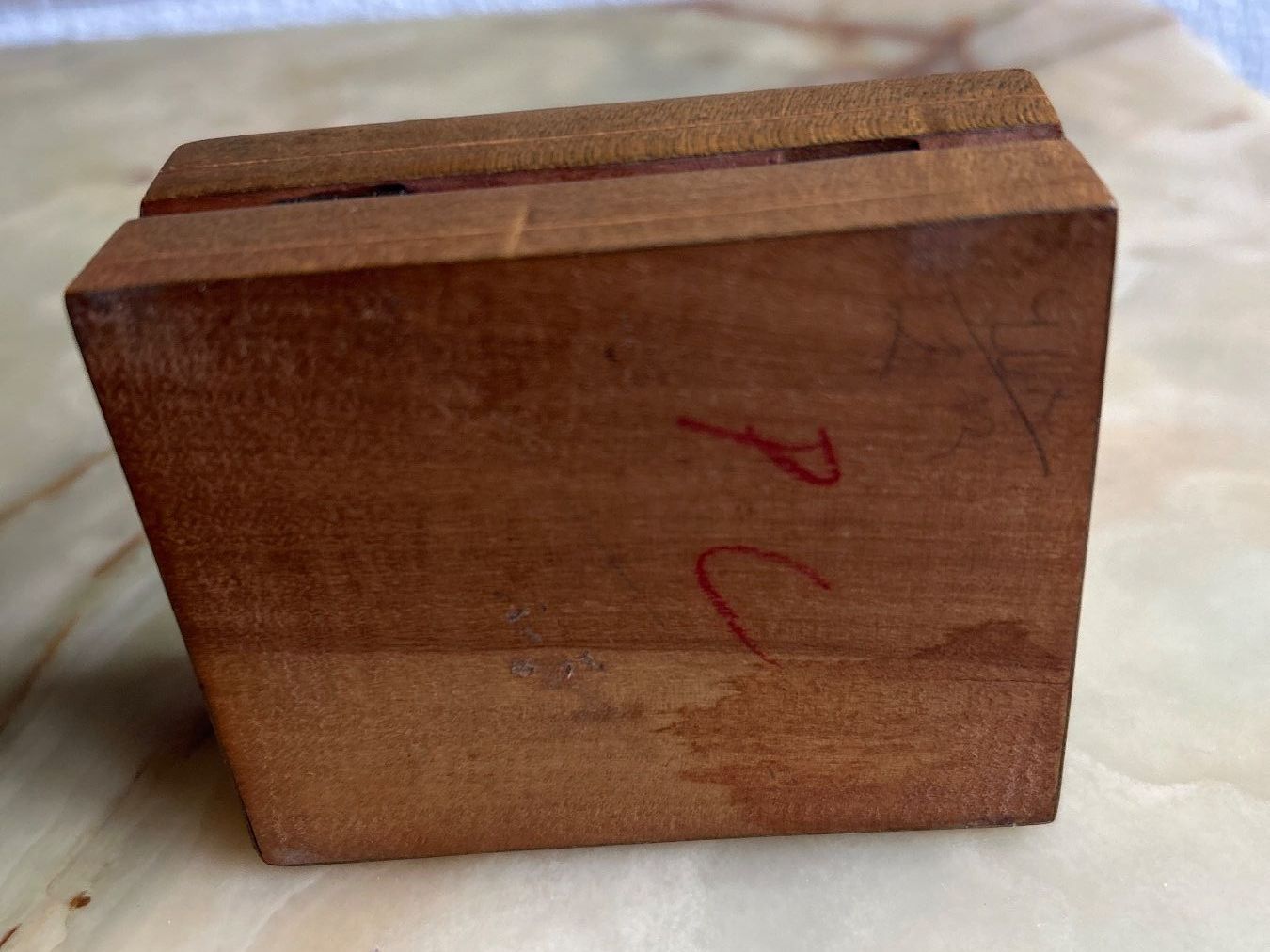 Cassapanche: Antikes Holzschächtelchen mit Vogelmotiv – Usato da Villnachern venduto da RicardoMary 3