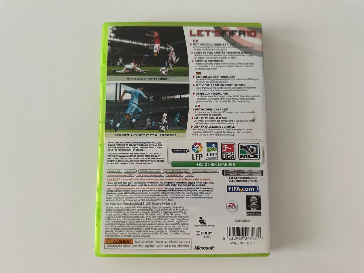 Giochi: FIFA 10, Xbox 360 – Usato da Couvet venduto da Aura_aura 2
