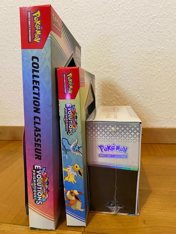 Album Pokémon Évolutions Prismatiques - 360 Poches Pour Cartes à Collectionner, Reliure Protectrice