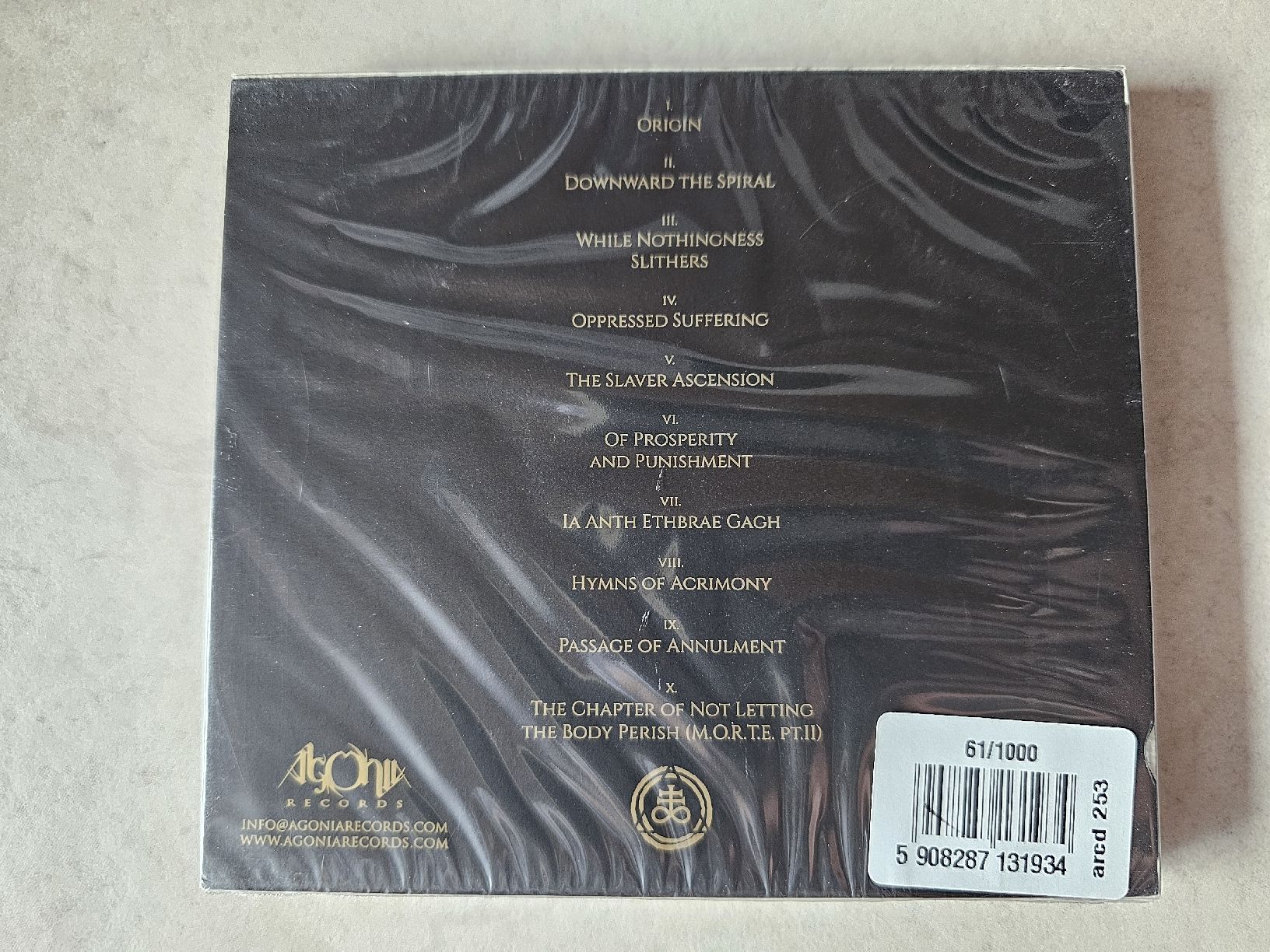 CD: Antropofagus  -  Origin  /  Fabrikneu – Nuovo e nell'imballaggio originale da Schneisingen venduto da backstore24 1