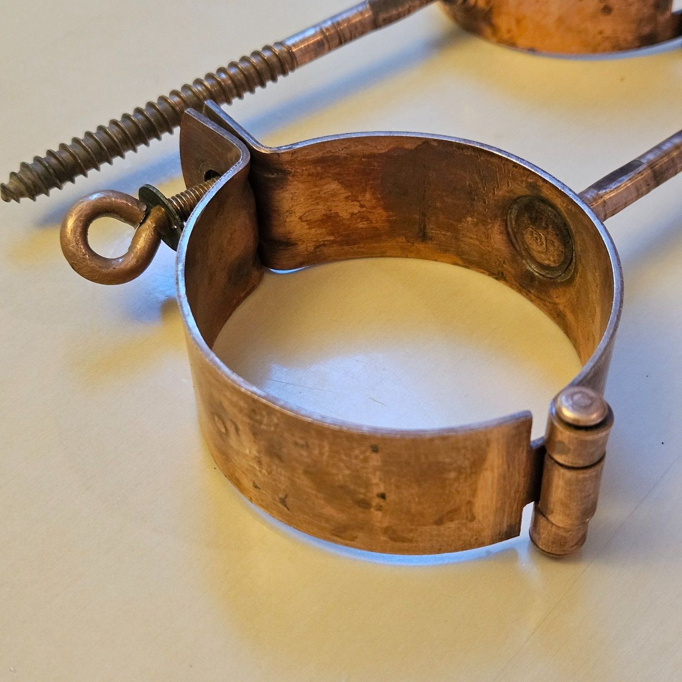 Fixations: Kupfer Rohrschellen mit Schraube 2 Stk – D'occasion à Wettingen par Christianv 1