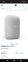 Google Nest Audio Smart Speaker grau
