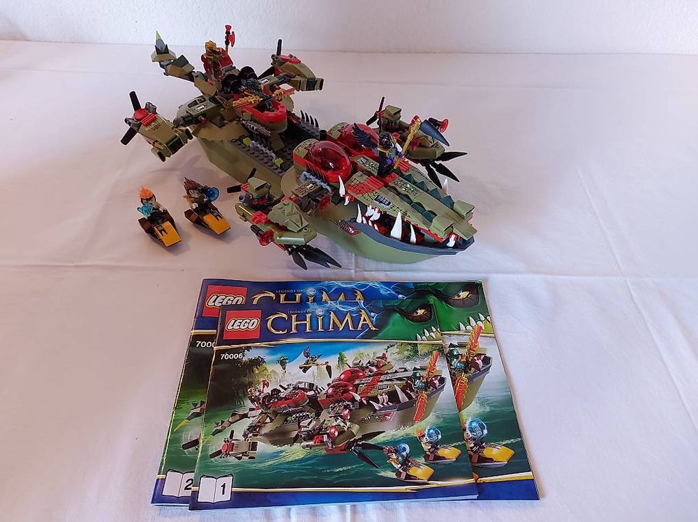 Lego Kit di costruzioni: LEGO 70006 CHIMA Cragger's Croc-Boot Zentrale – Usato da Kirchlindach venduto da jackyma 3