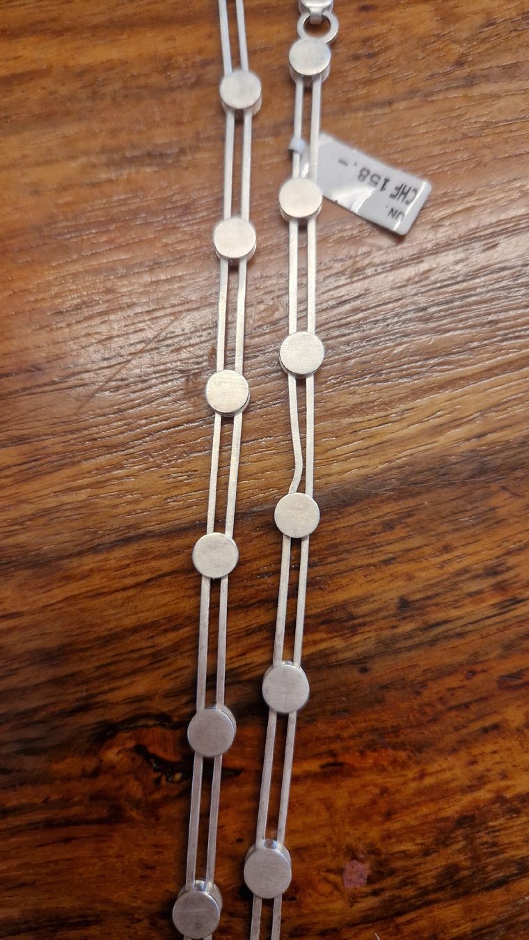 Catenine: Halskette Silber - unikat – Usato da Bern venduto da Isabelle20 3
