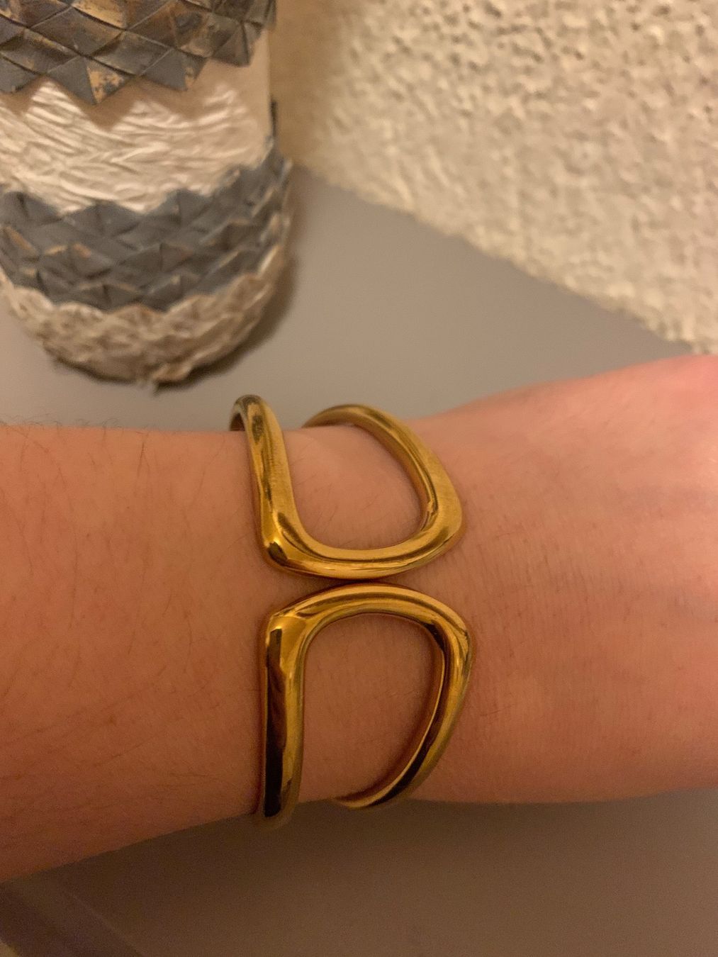 Bracciali & Braccialetti: Bracelet bague boucles acier rosé – Usato da Sion venduto da DayJenn 2