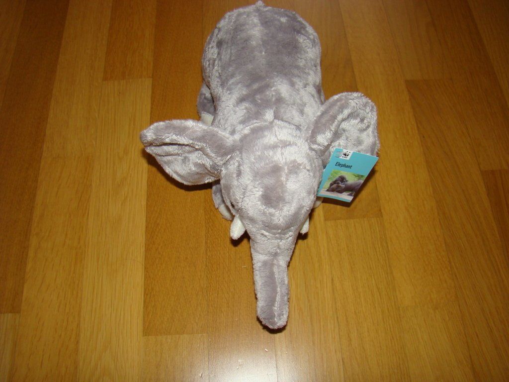 WWF Giocattoli: WWF, Peluche éléphant – Nuovo e nell'imballaggio originale da Lussery-Villars venduto da pousinete02 1