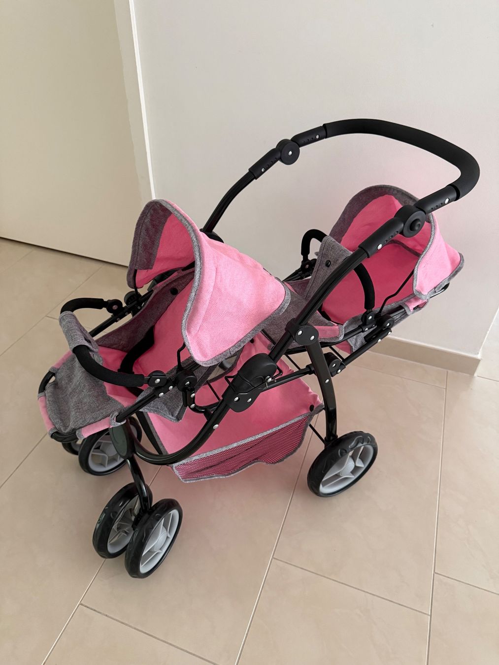 Carrozzine per bambole: Zwillings-Puppenwagen Silver Cross – Usato da Zumikon venduto da csk20 3