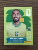 Bra 17 panini wm sticker 26 matheus cunha