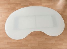 Schreibtisch IKEA GALANT modern mit Glasplatte