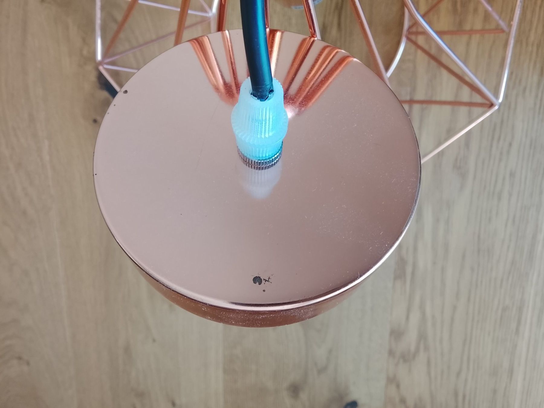 Lampadari & plafoniere: Lampe Metall rosagold – Usato da St. Gallen venduto da Fluros 1