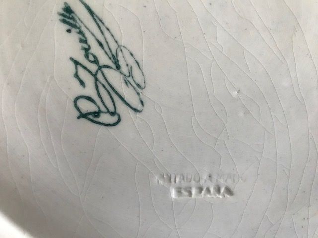 Piatti: Signierter Ausstellteller aus Spanien – Usato da Basel venduto da romaz61 2