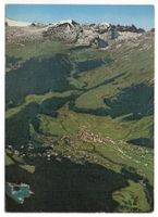 FLIMS-DORF Waldhaus und Caumasee gegen Vorabgletscher