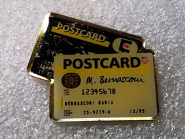 Ansteckpin 30: PTT Postcard
