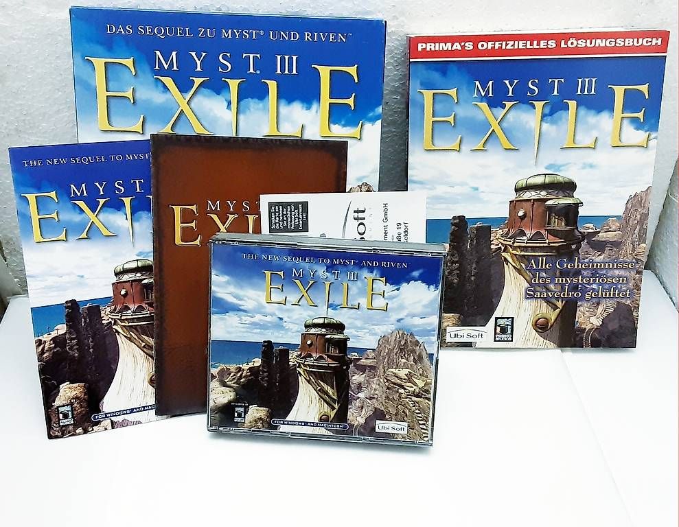 Spiele: MYST 3 EXILE BIG BOX PC CD-ROM DE KOMPLETT – Gebraucht aus Reinach BL von mon_89wb