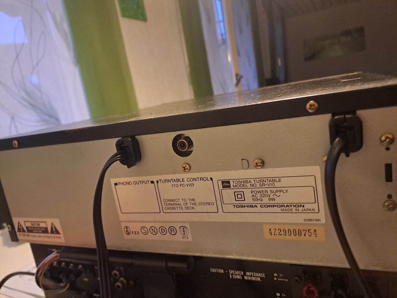 Toshiba Giradischi: TOSHIBA SR-V10 FULL AUTOMATIC TURNTABLE – Usato da Uetendorf venduto da Essiggurken 4