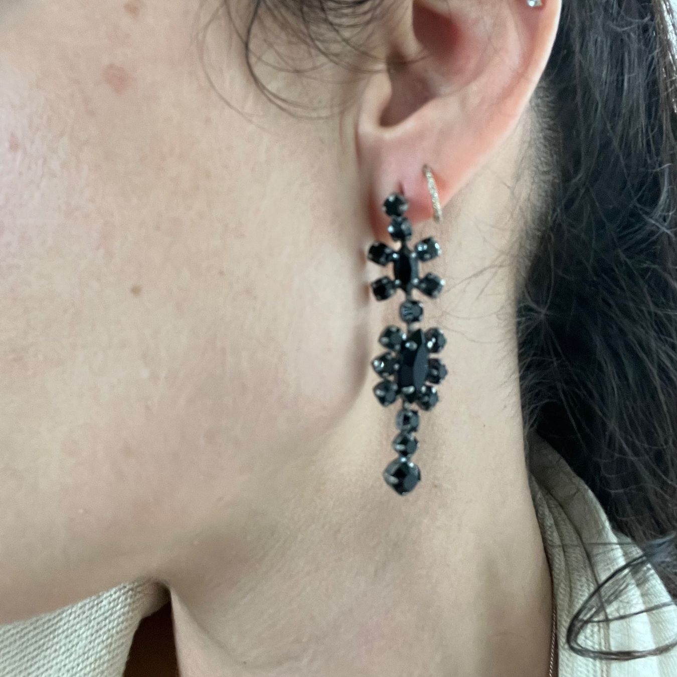 Orecchini pendenti & Orecchini a lobo: Modeschmuck Ohrringe / Ohrhänger 🖤 – Usato da zürich venduto da vintage12 3